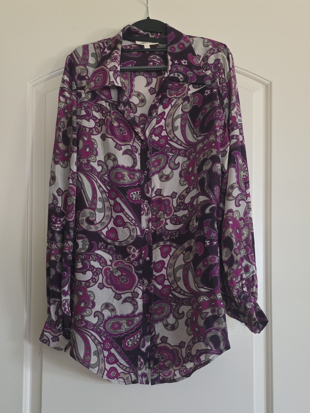 Chasing Unicorns Silk Shirt Dress
